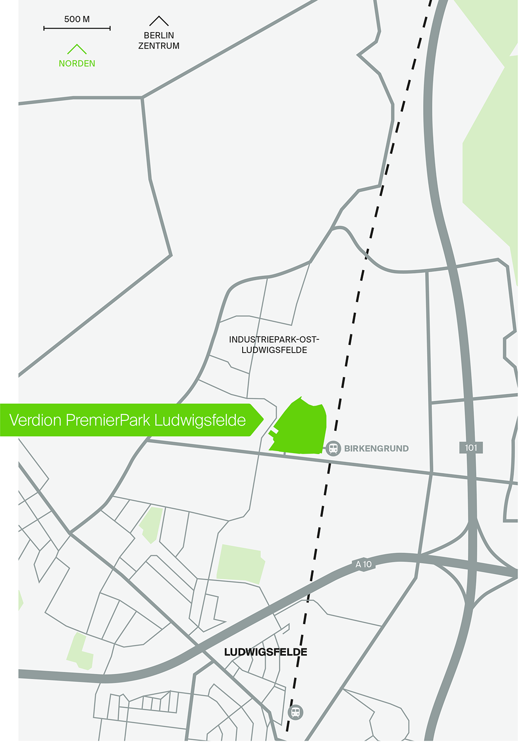 Street map view